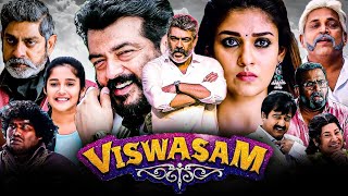 Viswasam Full Movie Hindi Dubbed  Ajith Kumar Nayanthara  Goldmines 1080p HD Facts amp Review [upl. by Cirilla]