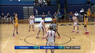 Boys Varsity Basketball State Sectional Quarterfinal Colonia vs Mendham  February 27 2024 [upl. by Gaudette]