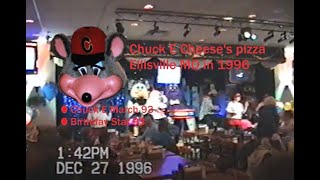 Chuck E Cheeses 1 stage Ellisville Missouri from December 27th 1996 [upl. by Malissia]