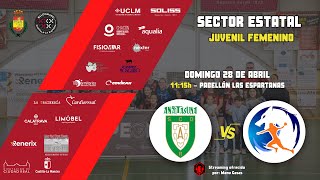 SECTOR D JUVENIL FEMENINO  HELVETIA ANAITASUNA A  GRUPO USA H MISLATA UPV  20232024 [upl. by Assille]