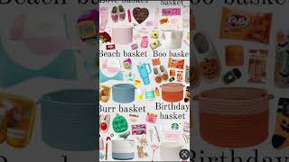 Seasonal basket ideas 4you brrbasket birthday christmas preppy feed trending [upl. by Cima264]