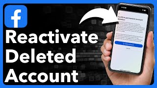 How To Reactivate Deleted Facebook Account [upl. by Agler479]