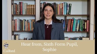 Culford School Virtual Sixth Form Choices  Prefect  Sophie [upl. by Bloch]