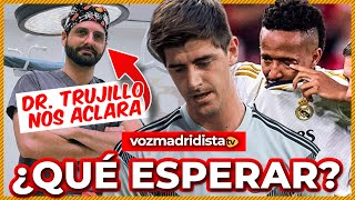 ¿CUÁNDO VUELVEN DR ESPECIALISTA NOS EXPLICA LAS LESIONES DE THIBU Y MILITAO realmadrid [upl. by Aihsenor]