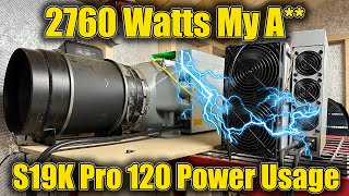 How Much Power Are My S19s Using  Crypto Mining Shed Update 37 [upl. by Adnilrev]