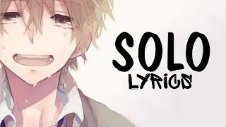 Nightcore  Solo Male version Clean Bandit  Lyrics [upl. by Landbert756]