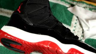 Patent Leather amp Removing Scuff Marks on Air Jordan 11 XI [upl. by Tuttle]