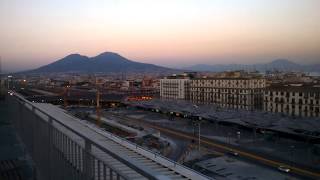 Panorama Centro Storico di Napoli  Piazza Garibaldi  Napoli  August 2017 [upl. by Airakaz36]