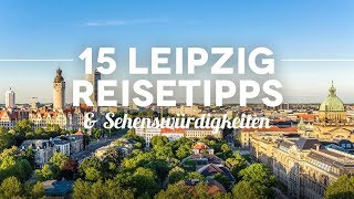 15 großartige Leipzig Reisetipps amp Sehenswürdigkeiten [upl. by Akemyt]