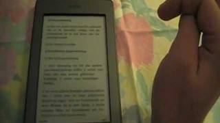 Jura  Rechtswissenschaften aktuelle Gesetze auf dem Kindle Touch [upl. by Anitnuahs]