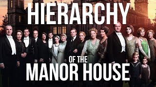 Downton Abbey Hierarchy of the Manor House [upl. by Eerrehs185]