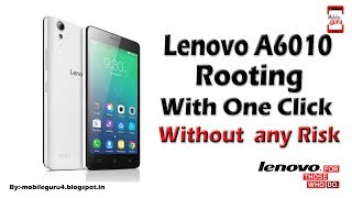 Root Lenovo A6000A6010A6020 [upl. by Angeline]