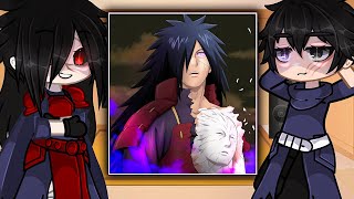 Uchiha Clan React To Madara Uchiha  Gacha Club [upl. by Dorey]