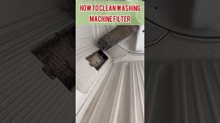 How to clean washing machine filter washingmachinecleaning [upl. by Trescha]