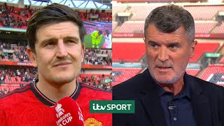 😐 quotIm almost disliking themquot  Roy Keanes take on Man Utd after reaching FA Cup final  ITV Sport [upl. by Anuahsat]