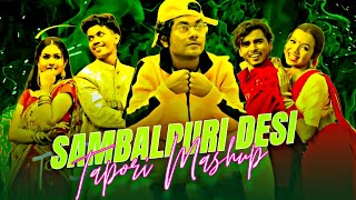 Sambalpuri Desi Tapori Mashup  Sambalpuri Mashup  djxblackofficial  Visual Uday [upl. by Annaya]