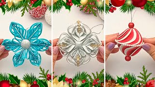 3 Diy Christmas Ornaments Craft Ideas 🎅 Beautiful Christmas Diy Decorations Ideas at Home [upl. by Hudgens173]