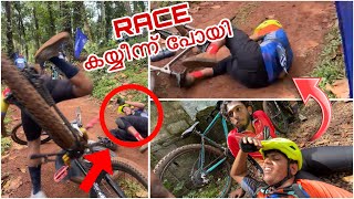 Race Day 🏁🏁Gone Wrong 😭എങ്ങനെയോ 3rd position കിട്ടി😍😍Decathlon MTB Race Joyal Joshy [upl. by Valorie]