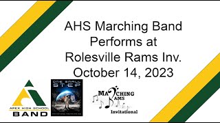 Rolesville Marching Rams Invitational Oct 14 2023 [upl. by Tiffany]