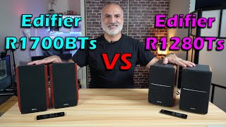 Edifier R1280TS vs Edifier R1700BTS [upl. by Eahcim]