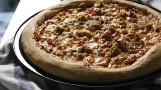 Receta de Masa de Pizza Casera  Estilo Domino´s pizza y Pizza hut [upl. by Lichter]