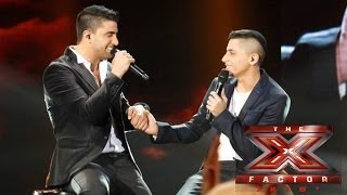 ישראל X Factor  משה פרץ ואורי שכיב  לתת ולקחת [upl. by Randy859]