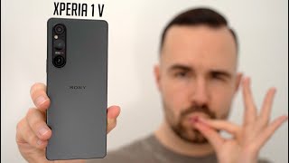 Volltreffer Sony Xperia 1 V Review Deutsch [upl. by Oletta]