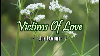 Victims of Love  Joe Lamont KARAOKE VERSION [upl. by Leontine]