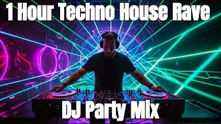 Anticipate the Ultimate 1 Hour Techno House Rave Party Mix Enhance Your Weekend [upl. by Anek]