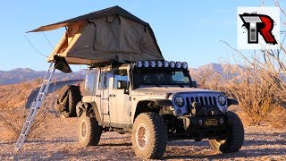 Roof Top Tent Review  Smittybilt Overlander [upl. by Ojillib136]