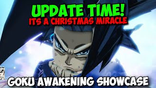 GOKU 7 STAR UI AWAKENING SHOWCASE ABILITY  New UPDATE TODAY  ASTD Christmas Part 2 [upl. by Erdrich]