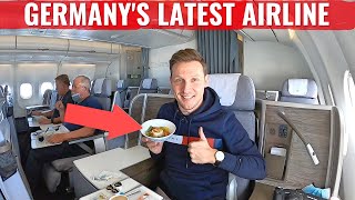 GERMANYS NEW AIRLINE  EUROWINGS DISCOVER IN BUSINESS CLASS [upl. by Ande276]