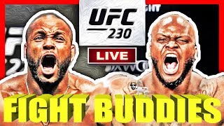 🔴 UFC 230 DERRICK LEWIS VS DANIEL CORMIER  CHRIS WEIDMAN VS JACARE SOUZA LIVE FIGHT REACTION [upl. by Button]