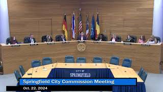 City Commission Meeting Oct 22 2024 [upl. by Emlen347]