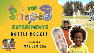 Mae Jemison  Science Experiments for Kids  Rocket Science  Seed of Melanin Kids [upl. by Obnukotalo]