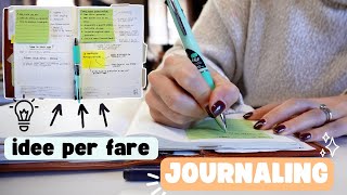 IDEE JOURNALING  Come tenere un diario personale  Creativemme [upl. by Atteynad]