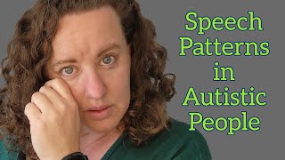 This one hit harder than I thought Talking about Speech Patterns in Autistic People [upl. by Wurster]