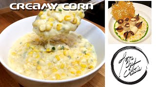 CREAMY CORN with Jalapeno Recipe [upl. by Rosella]