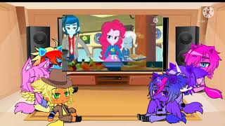 equestria boys react to Equestria girl💕 [upl. by Castro]