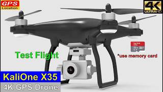 X35 GPS 4K 2Axis Gimbal Drone – Flight Instruction Video [upl. by Rennold]