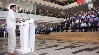 Minister Sri KT Rama Rao Inaugurates Novartis Knowledge City [upl. by Guyer]