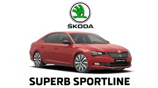 2025 New Skoda Superb Sportline Interior Features and More  SonyCarTv [upl. by Aracot]