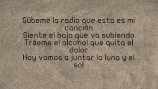 Enrique Iglesias SUBEME LA RADIO Lyrics [upl. by Corrine]