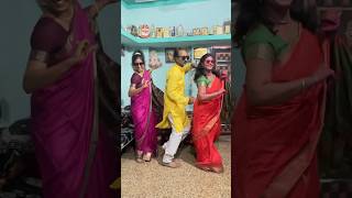 Made my papa dance a lilKashi vaatli video❤️ trendingshorts family urwashipalandurkar [upl. by Eniamzaj814]