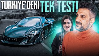 Türkiyedeki Tek Test  McLaren 675LT [upl. by Akir822]