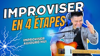 Les premiers pas de comment improviser à la guitare [upl. by Margalit]