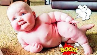 Funny Moments When Babies Farts  Funny Baby Videos  Bipple [upl. by Meihar]