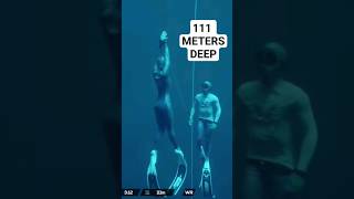 FREEDIVING WORLD RECORD ALENKA ARTNIK freediver freediving underwater [upl. by Angell]