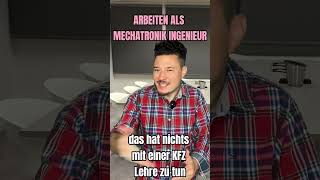 Arbeiten als Mechatronik Ingenieur  Erwartung VS Realität [upl. by Evered515]