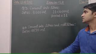 Class 3rd Convert into Litres and Millilitres [upl. by Lipkin610]